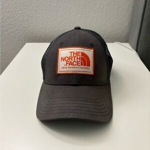The North Face Gray Mudder Mens Trucker Hat